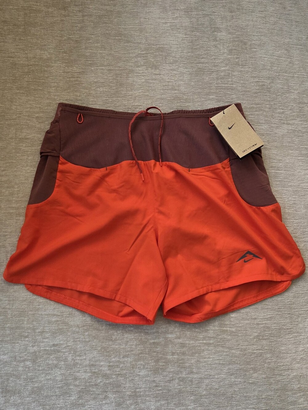 NWT Nike Trail Second Sunrise Dri-FIT ADV Brief-Lined Running